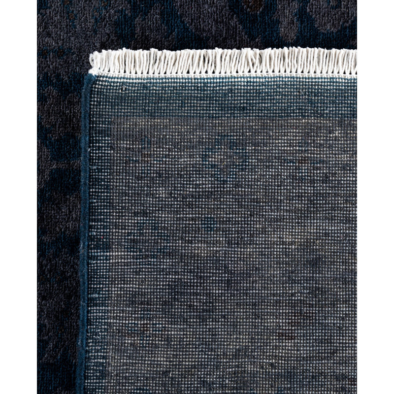 Overdyed One-of-a-Kind 6' 1" X 8' 9" Hand Knotted Area Rug