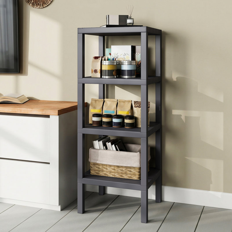 38 cm W Shelving Unit, Grey