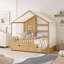 Lit double avec rideaux, tiroirs de rangement et garde-corps Kids-197379419-197379430