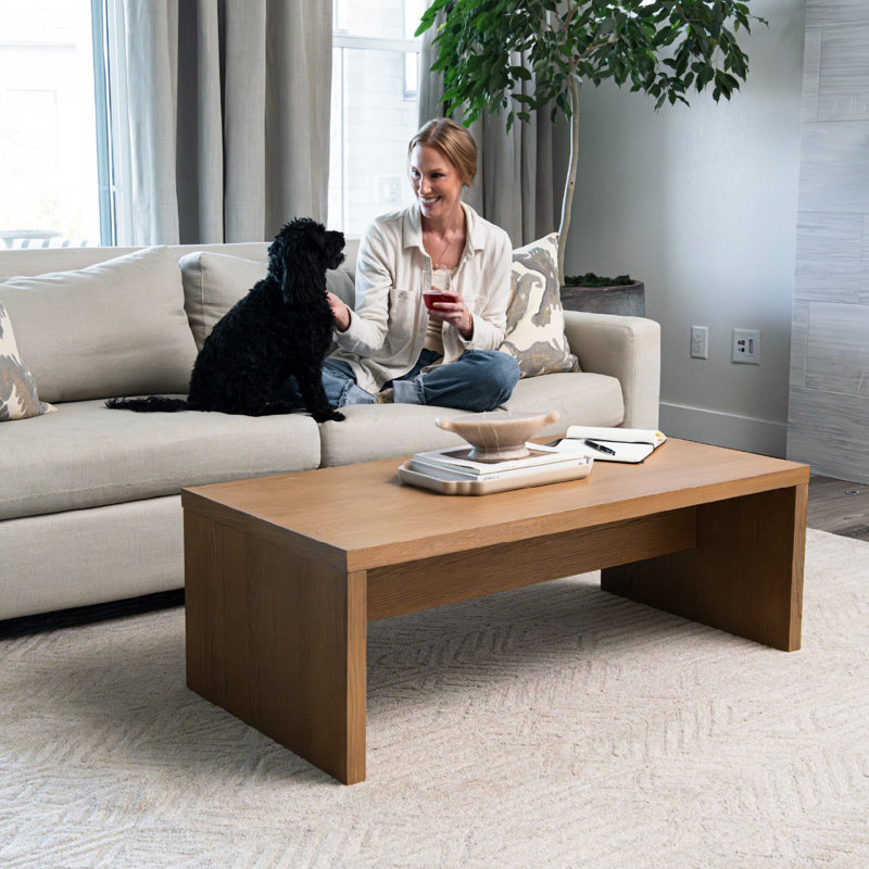 Maven Lane Zeno Coffee Table, Brown