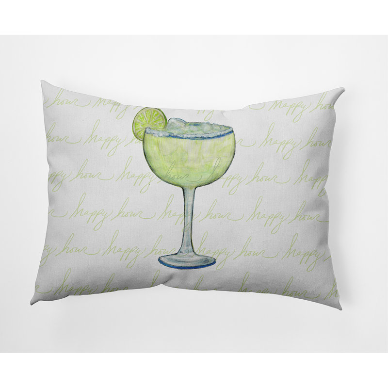 Housse et insert pour oreiller Margarita, Vert clair