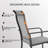 6 - Person Metal 54" Round Patio Dining Set-474437396