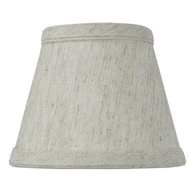 4 in. H x 5 in. W Fabric Empire Candelabra Shade