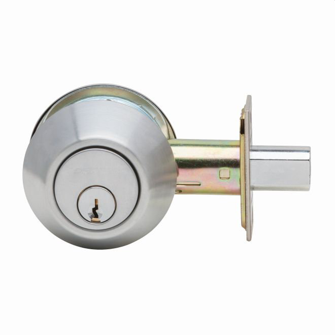 Pêne dormant double cylindrique réglable