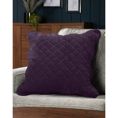 Monterra Cotton Geometric Square Cushion