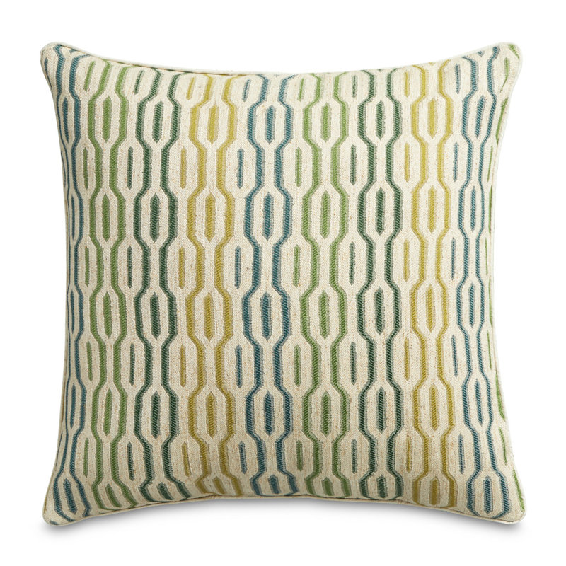 Ashbury Square Pillow Cover & Insert, Seagrass