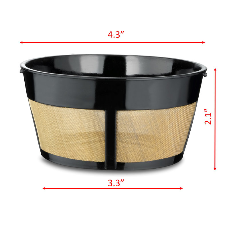 Filtre à panier universel permanent 12 tasses