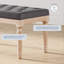 Repose-pieds capitonné standard Herne H 31,89 po-87834397