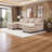 U-Shaped Cloud Sectional Sofa with Double Chaise, Chenille Fabric 8-Pillow Sofa-1673556821