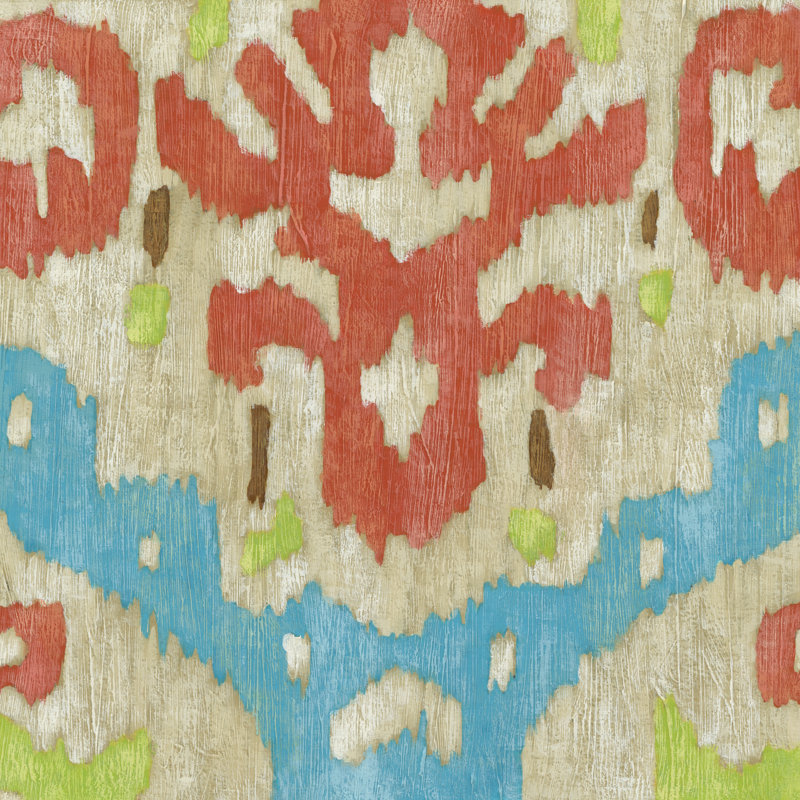 Island Ikat IV by Chariklia Zarris - Wrapped Canvas Print, 122cm H x 122cm W x 3.8cm D