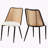 Boucle Upholstered Dining Chairs -1289167206-1278314458