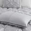 Ensemble d'édredon touffeté 7 pièces grand gris-117517645-117517653