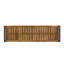 Banc industriel en bois et métal Hopkins-1305066857