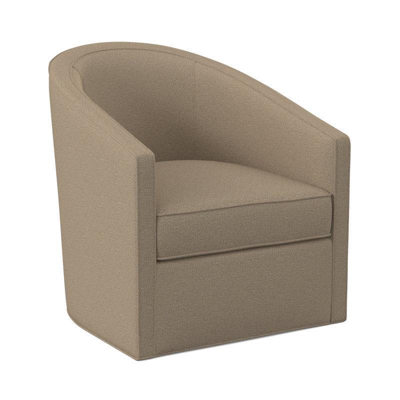 Chaise pivotante Archer, 100% polyester Elise lin