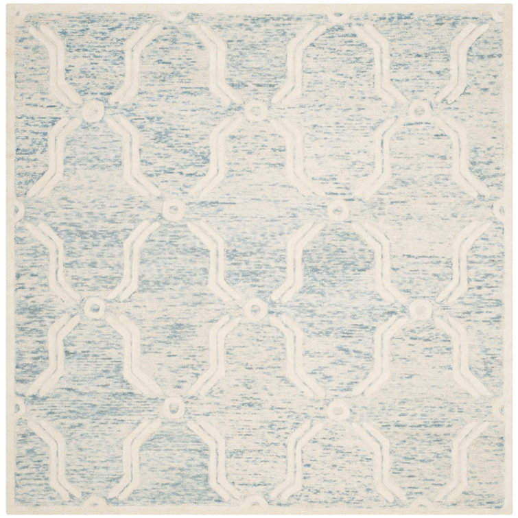 Cannen Hand Tufted Wool Geometric Rug