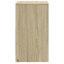 Dawens 38cm W Manufactured Wood Bedside Table-2104830973