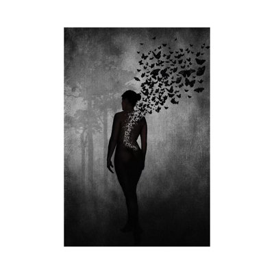 The Butterfly Transformation by Nicklas Gustafsson - Wrapped Canvas Print
