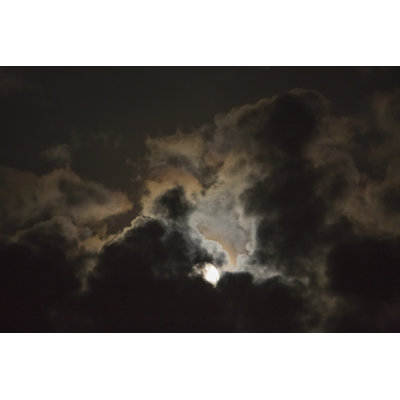 Full Moon Skyscape by Vasko