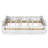 Queen Size Wood Platform Bed with 6 Drawers, Solid Pine + MDF, Slat Support, White  Finish-1557107037