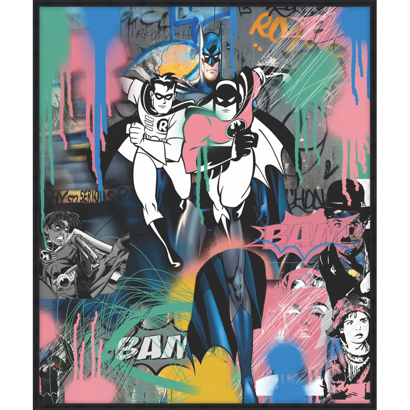 Retro Riot 1 Print, 57.25" H x 48.25" W