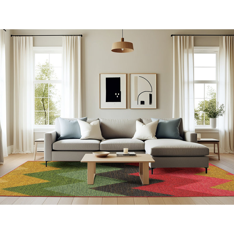 Tapis rouge Claxton, Rectangle 6 pi x 9 pi
