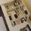 Coiffeuse en bois massif de style crème