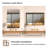 Lunova 24 in. W x 36 in. H Rectangular Framed Tilt Wall Mount Bathroom Vanity Mirror in Gold-2039501207-2039501206