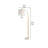 65'' White Arched Floor Lamp