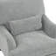 Upholstered Cotton Blend Armchair-1829530927