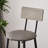 Bar Table Set with 2 Bar stools PU Soft seat with backrest-865187979