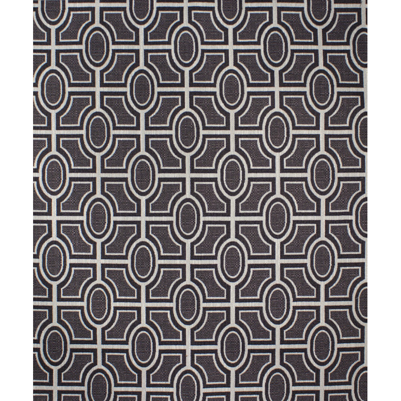Homework Fabric, Gray/Black