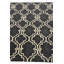 Tapis noir 5 x 8 Pineland
