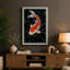 Koi in Shadow Japandi - Wrapped Canvas-1947761779-1947761780