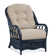 Chaise avec accoudoirs en rotin Everglade