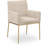 Reeves Chenille Fabric Dining Chair-1542124460-1542124458