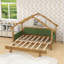 Lit simple en bois avec rails-922188980
