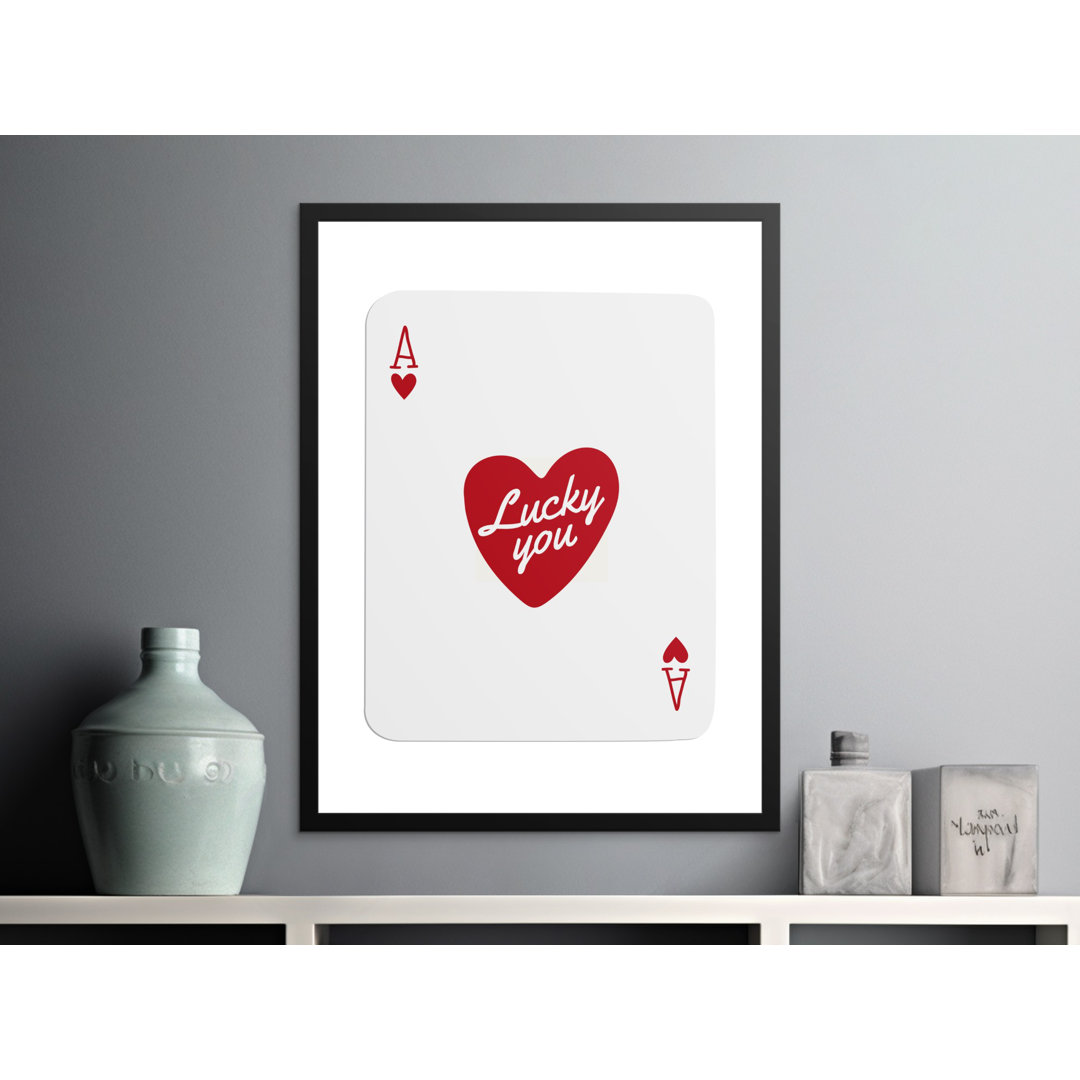 Playing Card Theme Matte Poster