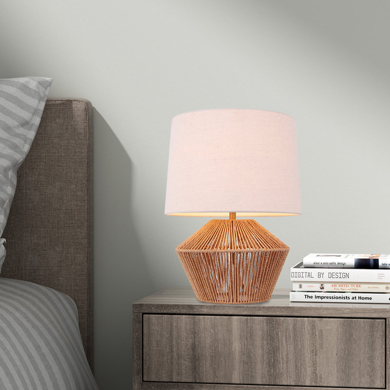 Lampe de table Ahmaad, H 18 po x l 13 po x P 13 po