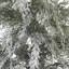 SEASONAL GREENERY TREE CEDAR FLOCKED POT 4FT