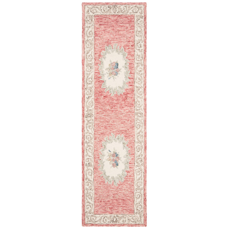 Miyuki Hand Tufted Wool Oriental Rug, Runner 2'3" x 8'