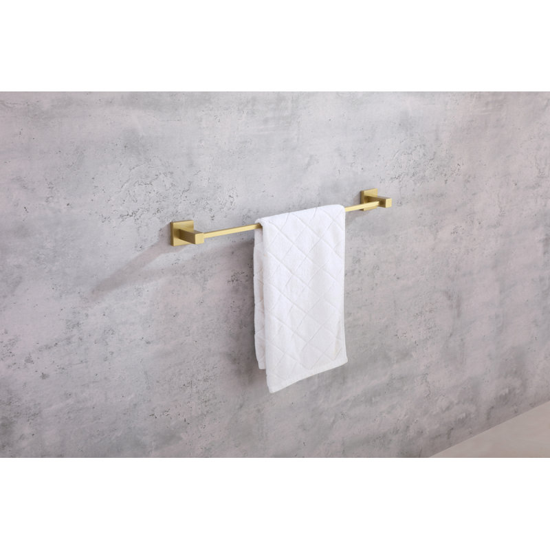 Brushed Gold Stainless Steel 3-Piece Bathroom Hardware Set