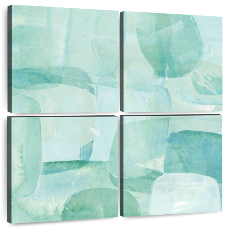 Avery Sea Glass Reflection II, H 57 po x l 57 po
