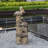 Cronan 4-Tier Outdoor Cascading Water Fountain with Pelican and Pier Post Design