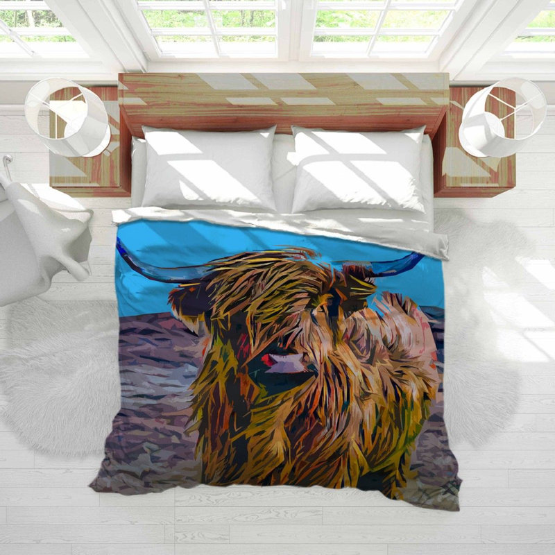 Housse de couette simple Roydon, Double