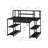 Amiel All Purpose Black Finish Writing Desk (Not Including Office Chair)-1343051135