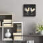 «Le Coq Cameo Sq no Words» par Courtney Prahl, art mural en verre acrylique-1123832778