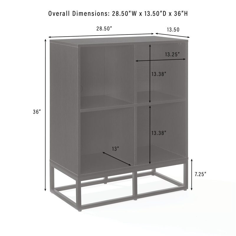 Record Storage Cube Bookcase
