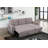 Aurora 84"W Light Gray Reversible Sleeper Sectional Sofa With Storage Chaise