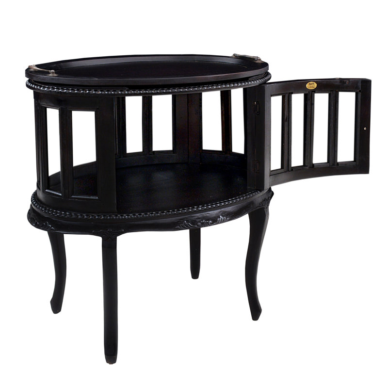 Boalsburg Solid Wood Tray Top End Table