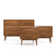 Ensemble de tables de chevet et commode 3 pièces Nevio